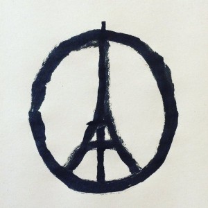 peace for paris - 2015 november 13 - jean jullien
